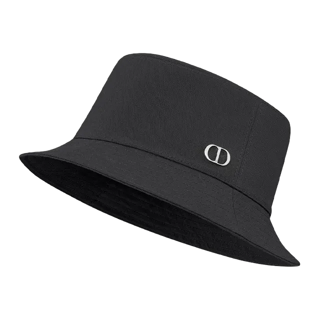 Dior Bucket Hat CD icon Black — Authentic Accessories at CLZTURE