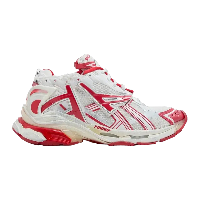 Balenciaga Runner White Red — Authentic Shoes & Footwear at CLZTURE
