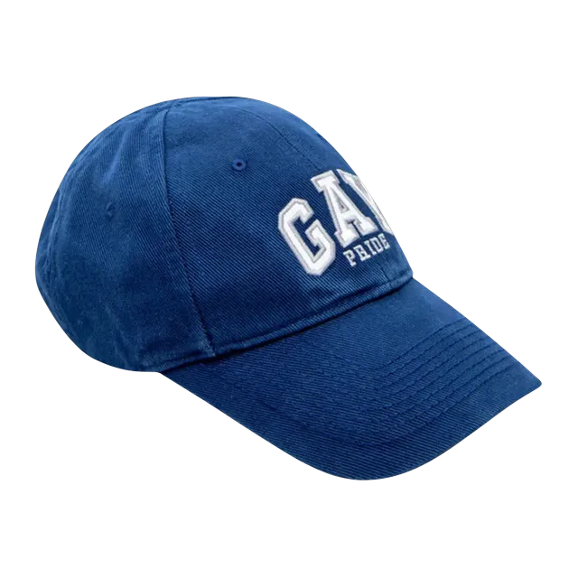 Balenciaga Pride 2021 Cap Navy — Authentic Balenciaga in stock at CLZTURE