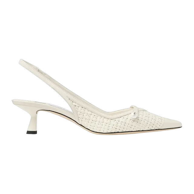 Jimmy Choo Ta 45Mm White — Authentic Shoes & Footwear at CLZTURE