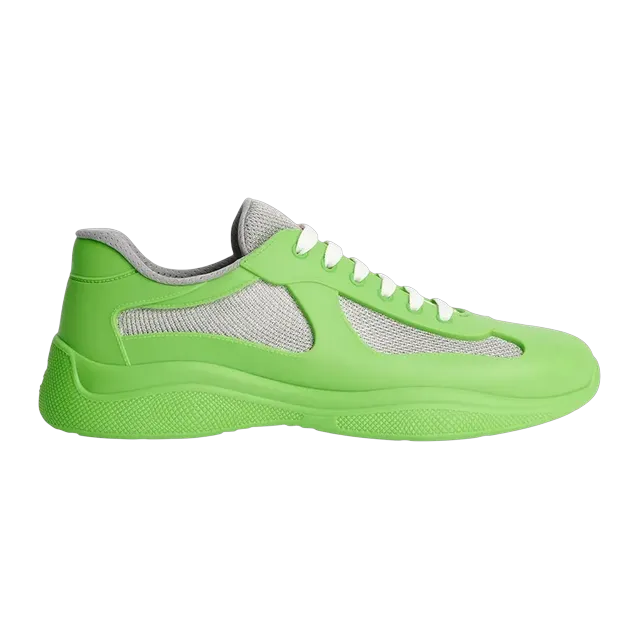 Prada America’s Cup Soft Rubber – Apple Green — Authentic Shoes & Footwear at CLZTURE