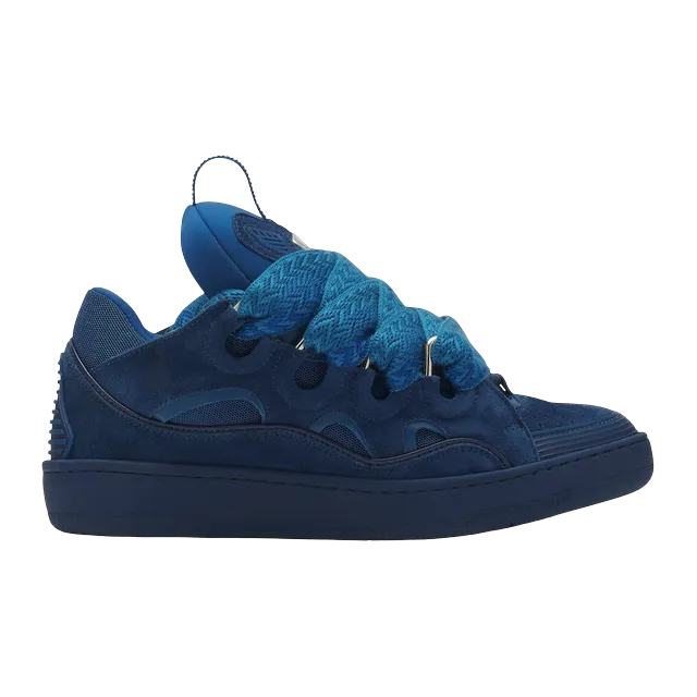Lanvin Sneakers Curb Blue — Authentic Shoes & Footwear at CLZTURE