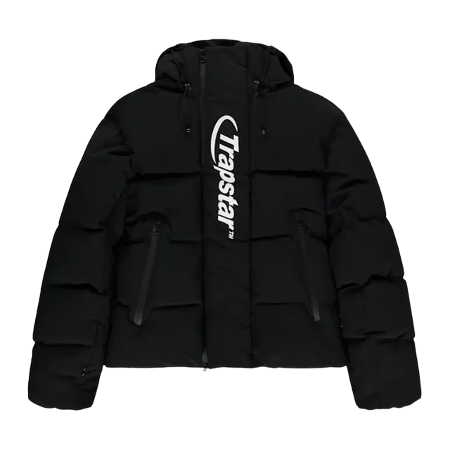 Trapstar Hyperdrive Technical Puffer Black White — Authentic Trapstar in stock at CLZTURE