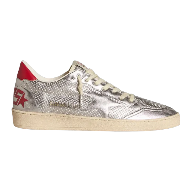 Golden Goose Sneakers Ball Star Silver — Authentic Shoes & Footwear at CLZTURE