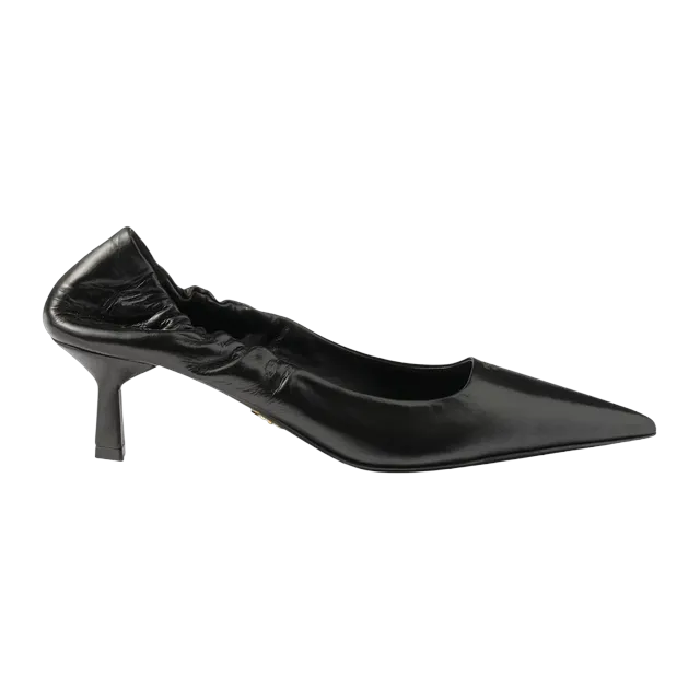 Prada Leather Pumps 55Mm Black — Authentic Shoes & Footwear at CLZTURE