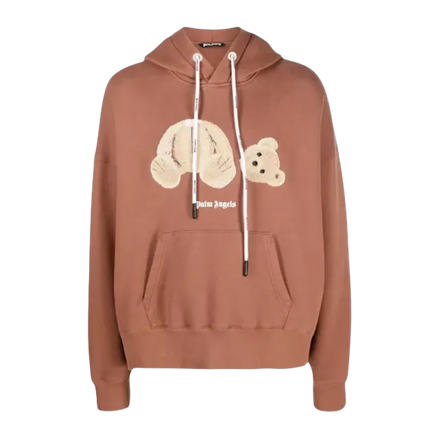 Palm Angels Kill The Bear Popover Brown — Authentic Palm Angels in stock at CLZTURE