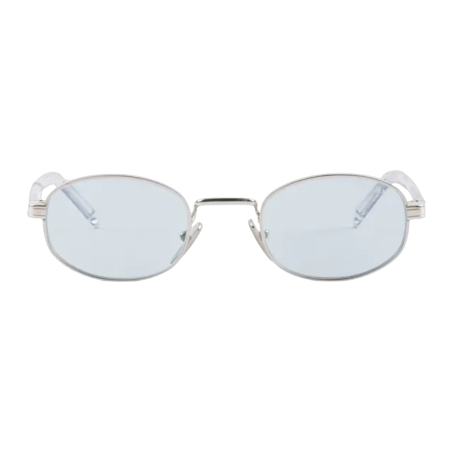 Prada Plaque Métal Iconique White — Authentic Prada in stock at CLZTURE