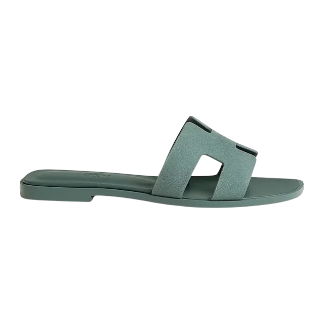 Hermès Oran Blue — Authentic Shoes & Footwear at CLZTURE
