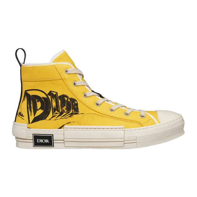 Dior Sneakers B23 Haute Astero Yellow — Authentic Shoes & Footwear at CLZTURE