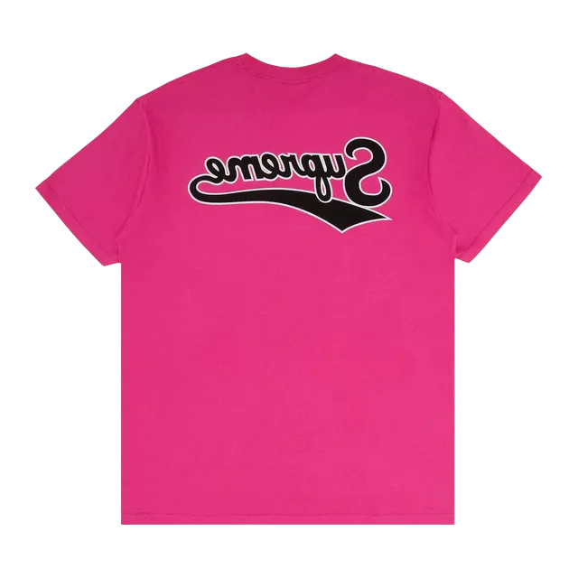 Supreme Backwards T-Shirt Fuchsia — Authentic Supreme in stock at CLZTURE