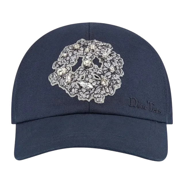 Denim Tears Dior x Baseball Cap Navy Blue — Authentic Accessories at CLZTURE
