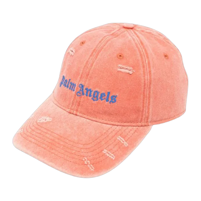 Palm Angels Cap Baseball logo Pink — Authentic Caps & Beanies at CLZTURE