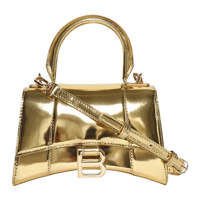 Balenciaga Hourglass Top Xs 19Cm Gold — Authentic Bags & Luggage at CLZTURE