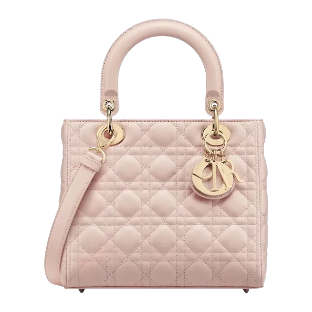 Bag Lady Dior Medium 24Cm Pink — Authentic Bags & Luggage at CLZTURE