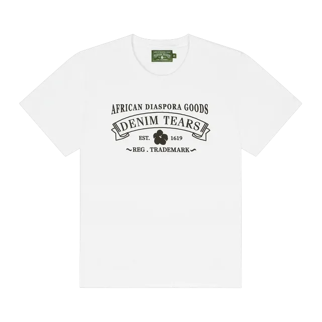 Denim Tears Adg T-Shirt White — Authentic at CLZTURE