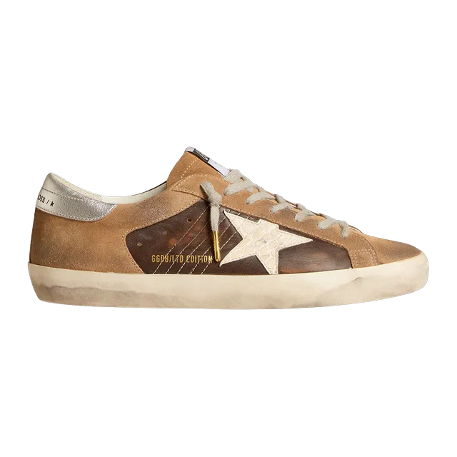 Golden Goose Sneakers Super-Star Brown — Authentic at CLZTURE
