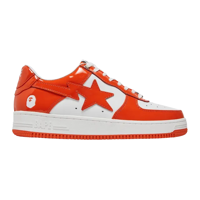 BAPE Bapesta Orange — Authentic Shoes & Footwear at CLZTURE