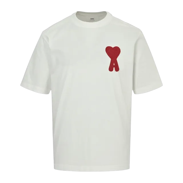 T-Shirt Ami De Coeur White — Authentic AMI in stock at CLZTURE