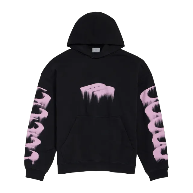 Balenciaga Hoodie Wet Brush Black — Authentic Balenciaga in stock at CLZTURE