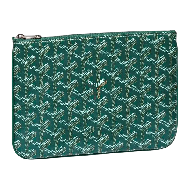 Goyard Sénat Pm 21Cm Green — Authentic Clutches & Pouches at CLZTURE