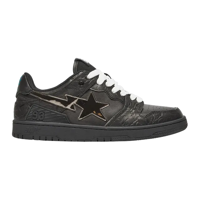 BAPE Sk8 Sta Low Black — Authentic Shoes & Footwear at CLZTURE