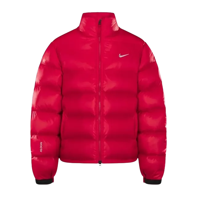Nocta x Sunset Puffer Red — Authentic Jackets & Outerwear at CLZTURE