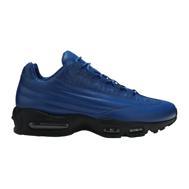 Supreme x Air Max 95 Hyper Cobalt — Authentic Nike in stock at CLZTURE