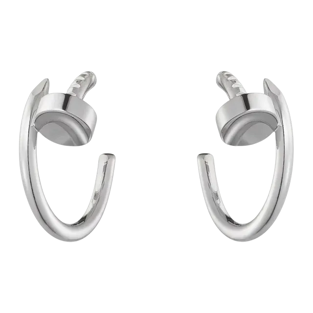 Cartier Créoles Juste Un Clou Petit Silver — Authentic Jewelry at CLZTURE