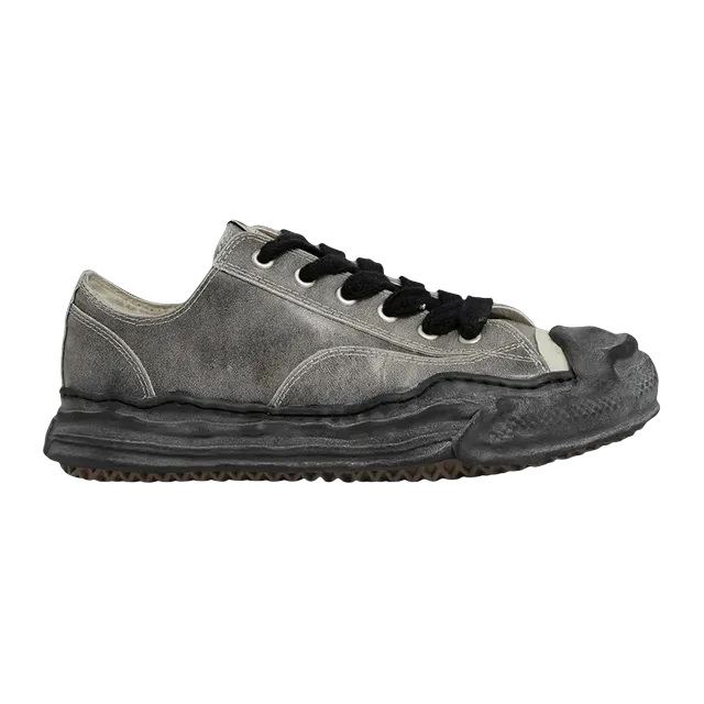Mihara Yasuhiro Hank Low Vintage Leather – Black — Authentic Shoes & Footwear at CLZTURE