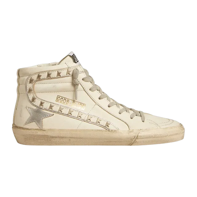 Golden Goose Sneakers Slide White — Authentic Golden Goose in stock at CLZTURE