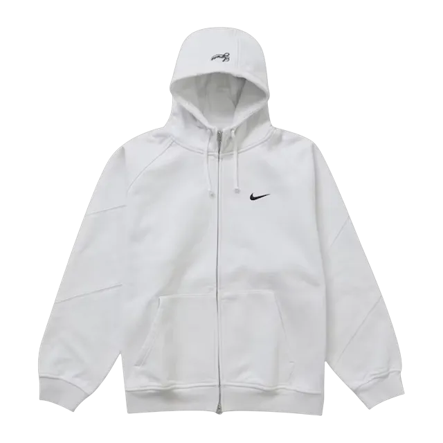 Supreme Nike x Zip Up Hooded White — Authentic Hoodies & Sweats at CLZTURE