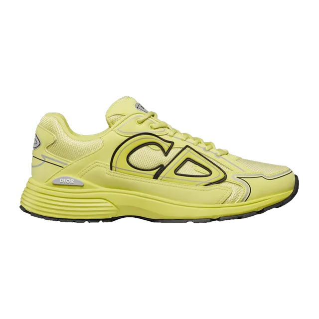 Dior Sneakers B30 Reflective Yellow — Authentic Shoes & Footwear at CLZTURE