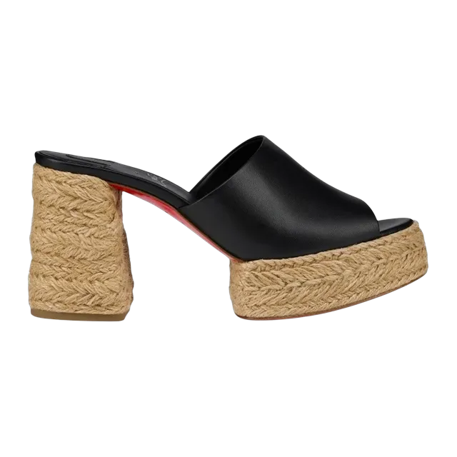 Christian Louboutin Calakala Mule ‘ Black — Authentic Shoes & Footwear at CLZTURE