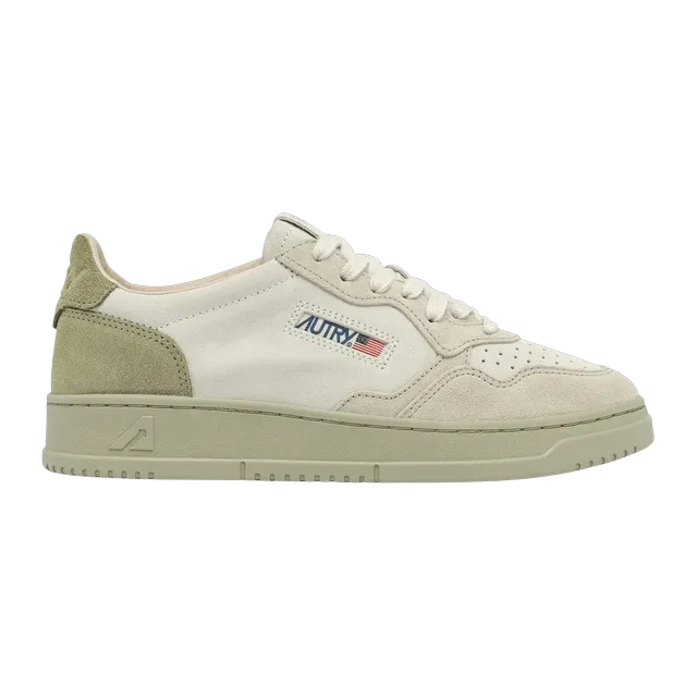 Autry Medalist Low Sand Olive Clay — Authentic Shoes & Footwear at CLZTURE