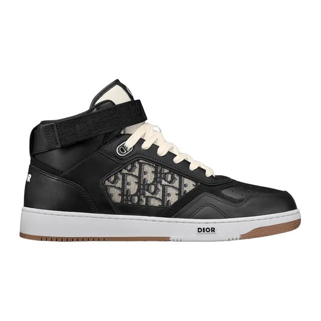 Dior Sneakers B27 Haute Oblique Black — Authentic Shoes & Footwear at CLZTURE
