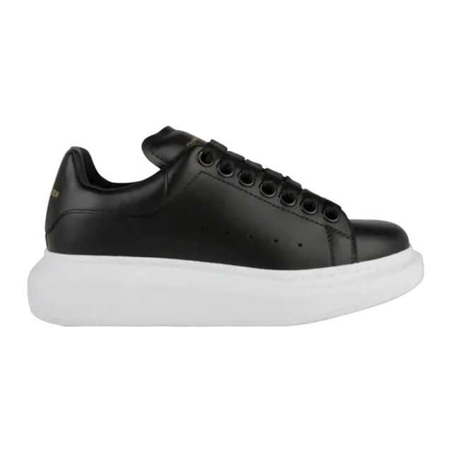 Alexander Mcqueen Oversized Black White Womans Trainers — Authentic Alexander McQueen at CLZTURE