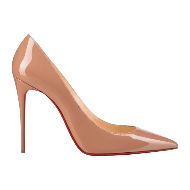 Christian Louboutin Kate 100Mm Beige — Authentic Christian Louboutin in stock at CLZTURE