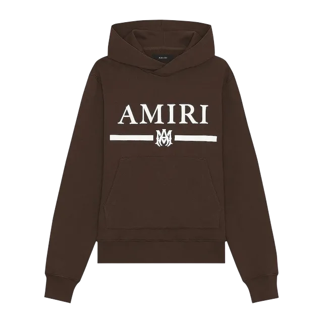 Amiri Ma Bar Hoodie Brown — Authentic Hoodies & Sweats at CLZTURE