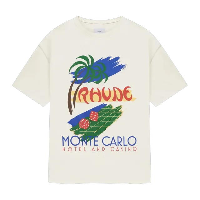 Rhude Roulette T-Shirt White — Authentic Rhude in stock at CLZTURE