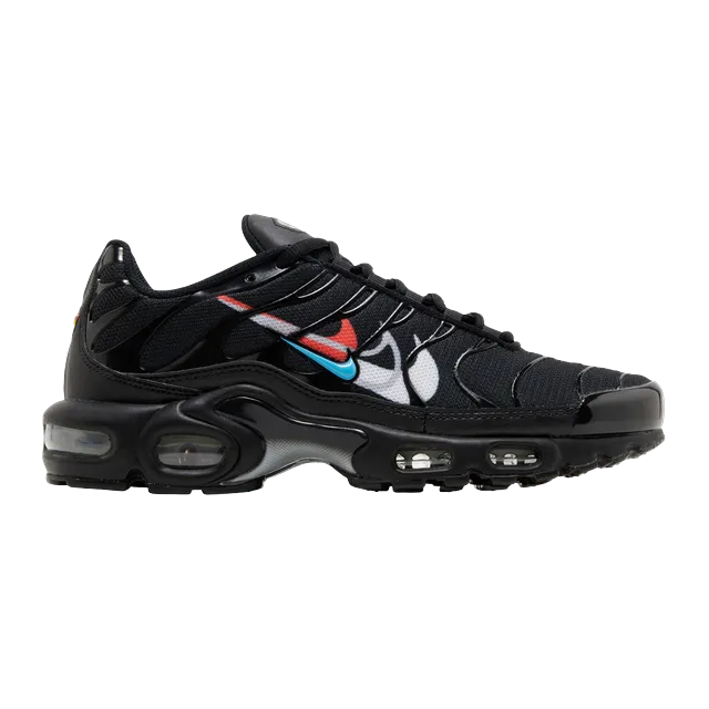 Air Max Plus Tn Multi Swoosh Black Bright Crimson — Authentic Shoes & Footwear at CLZTURE