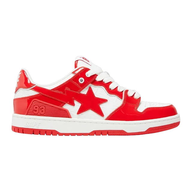 BAPE Sk8 Sta #5 Luxury Sport Monogram – Red — Authentic Shoes & Footwear at CLZTURE
