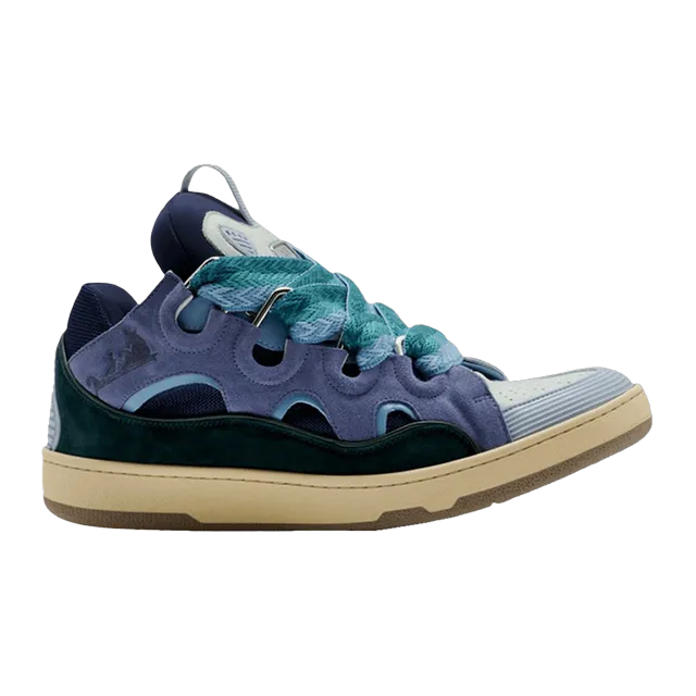 Lanvin Sneakers Curb Blue — Authentic Shoes & Footwear at CLZTURE