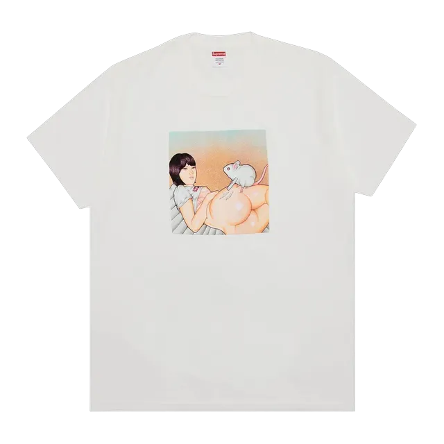 Supreme Mouse T-Shirt White — Authentic Supreme in stock at CLZTURE