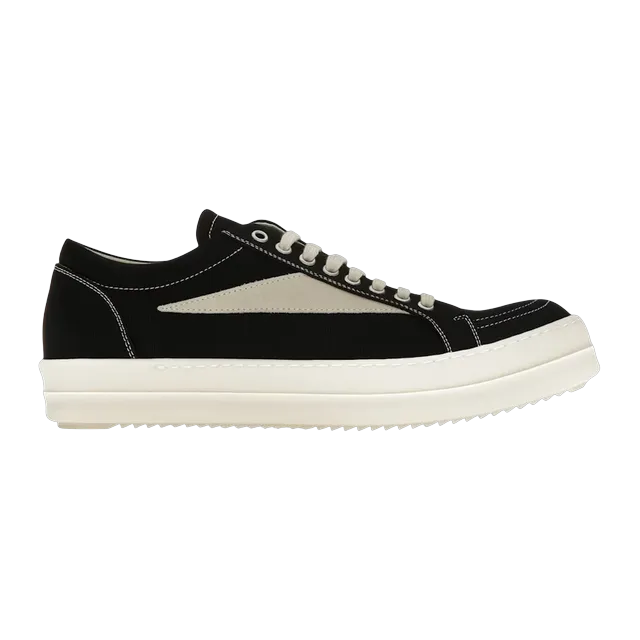 Rick Owens Drkshdw Vintage Low Black Milk — Authentic Shoes & Footwear at CLZTURE