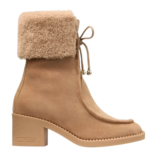 Jimmy Choo Hali Ankle Boot 60Mm Brown — Authentic Boots at CLZTURE