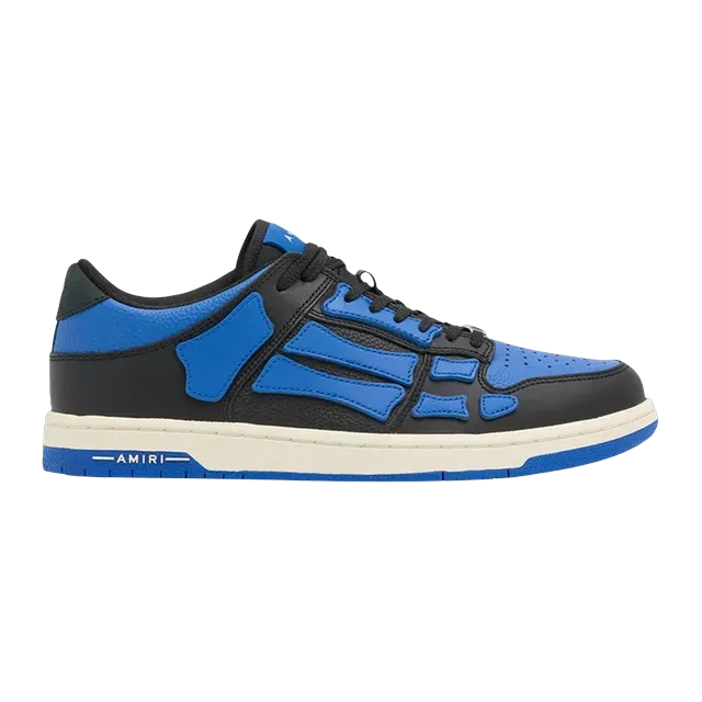 Amiri Skel Top Low Black Blue — Authentic Shoes & Footwear at CLZTURE