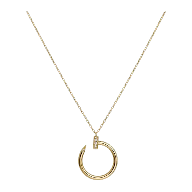 Cartier Pendentif Juste Un Clou Diamants Gold — Authentic Jewelry at CLZTURE