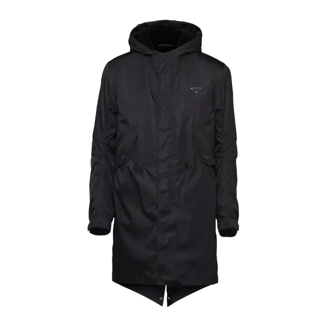 Prada Parka Re-Nylon Black — Authentic Jackets & Outerwear at CLZTURE