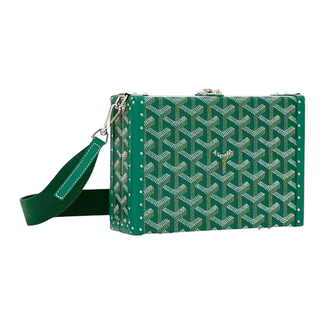 Goyard Bag Malle Bezons 19Cm Green — Authentic Goyard in stock at CLZTURE