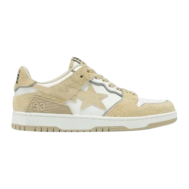 BAPE Sk8 Sta #3 Beige Neutral — Authentic Shoes & Footwear at CLZTURE